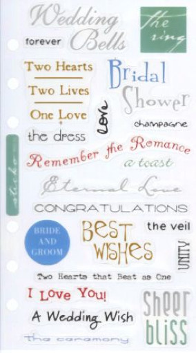 wedding scrapbook sayings