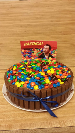 ... Birthday, Fun Birthday Cake, Bazinga Cake, Vanilla Cake, Birthday Cake