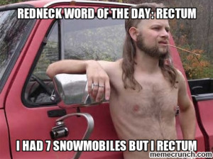 Redneck Word Of The Day Meme