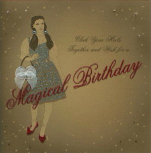 Wizard Of Oz Birthday Card by Five Dollar Shake