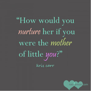... through a mother's perspective. Crazy Sexy quote by Kris Carr