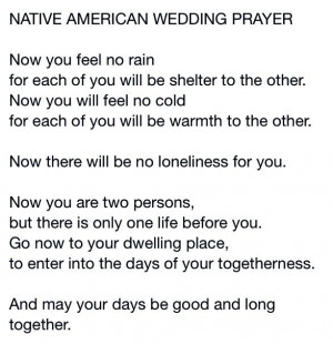 ... American, Native Americans, Future, Native American Wedding Quotes