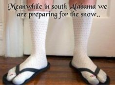 Snow tomorrow, 68 degrees in 2 days afterward. And in south ...