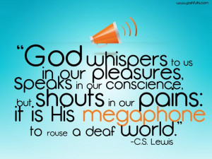 God Whispers!