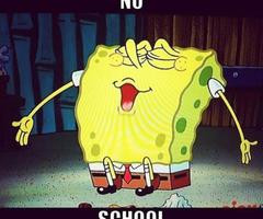Spongebob Bad Quotes No school spongebob meme