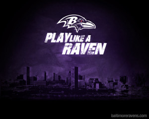 Baltimore Ravens Play Like a Raven