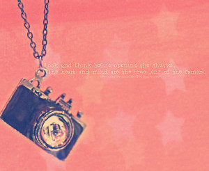 camera quotes on Tumblr