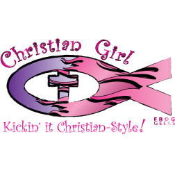 Christian Girl Kickin' it Christian style