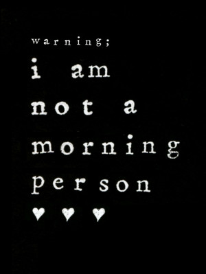 quote #morning #person