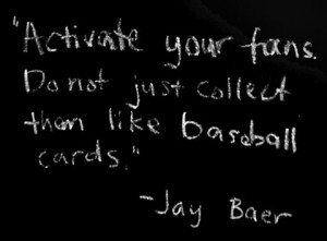 ... quote by Jay Baer #socialmedia #socialmediatips: Baseball Quotes, Baer