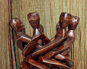 Art, 7 Head Unity, Hand Carvings, African Sculpture, African American ...