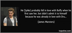 More James Marsters Quotes