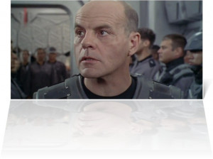 Michael Ironside as Lieutenant Jean Rasczak in Starship Troopers (1997 ...