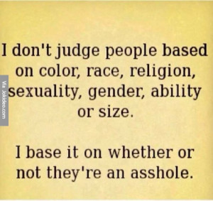 dont judge people