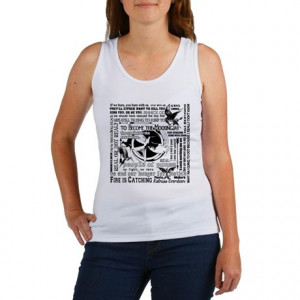 ... > Catching Fire Tops > Ultimate Mockingjay Part 1 Quotes Tank Top