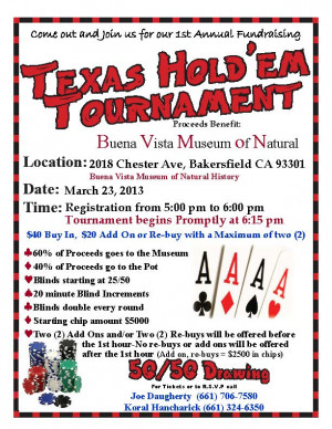 Texas Holdem Flyer