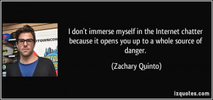 More Zachary Quinto Quotes