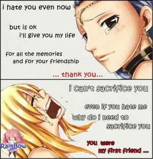 ... to have a relationship like this Fairies Tail, Anime Quotes Fairy Tail