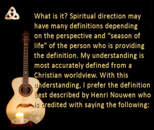 spiritual direction is a relationship initiated by a spiritual seeker ...