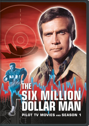 Lee Majors as the bionic Steve Austin