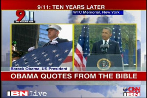 September 11 Quotes George W Bush 9/11 memorial: obama quotes