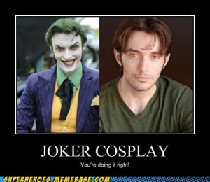 ... Misiano, that guy on the internet for having an epic Joker costume