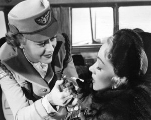 Marlene Dietrich and Glynis Johns in No Highway in the Sky, 1951