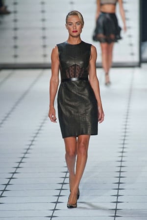 Lovely in #Leather at @JasonWu 's #Spring13 #NYFW Show