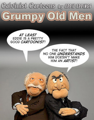 Grumpy Old Man Cartoon Pic