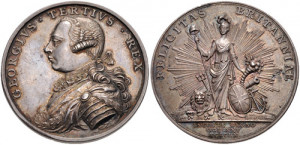 ... king george iii 910177 hanover george iii 1760 1820 ar medal 41mm 30