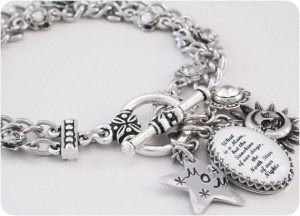 Mother's Charm Bracelet, Mother's Quote Jewelry, Mom Bracelet ...