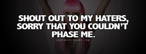 Tattoo Nicki Minaj Quotes Haters About