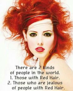 proud to be a redhead