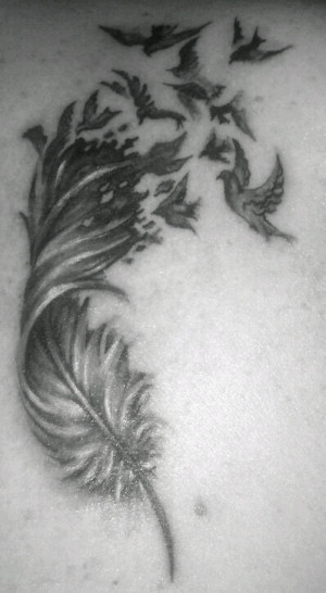 More Tattoo Images Under: Feather Tattoos