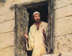 ... Brian, a ratbag/Terry Jones in Monty Python's Life of Brian (1979) [FS
