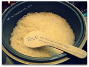 Funny quotes rice mitch hedberg