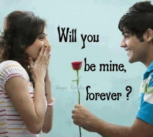 Be Mine Forever Quotes Will you be mine?