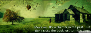 Move On Quote Facebook Timeline Cover