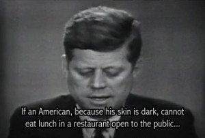 gif speech jfk president jack civil rights Kennedy John F. Kennedy ...