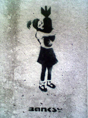 banksy-graffiti-street-art-girl-with-a-bomb