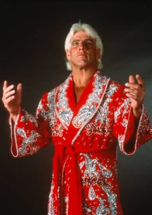 UnderGround Forums >>Ric Flair At UFC Fight Night 35 (pic)