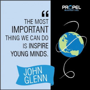 Inspire #youngentrepreneur John Glenn