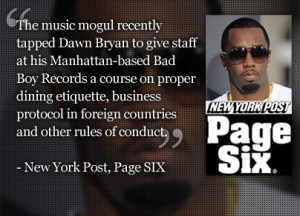 The music mogul recently tapped Dawn Bryan to give staff at his ...