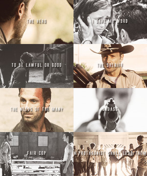 The Walking Dead the walking dead character tropes » Rick Grimes