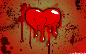 HD Broken Love Heart Wallpaper