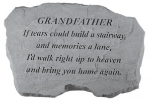 funeral poems for grandpa