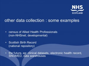 other data collection some examples census of Allied Health
