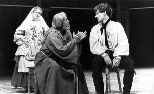 Fair Lawrence talking to Romeo and Nurse in the background