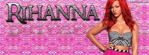 Rihanna Zebra Print Facebook Cover Layout