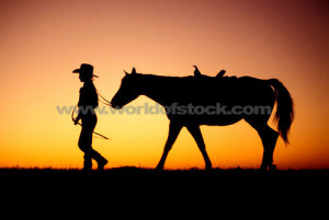 Stock Photo titled: Cowgirl And Her Horse. Charlotte, North Carolina ...